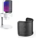 Игровой USB-микрофон FIFINE AMPLIGAME RGB с разъемом для наушников и поп-фильтром