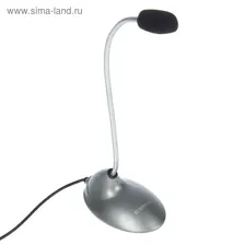 Микрофон Defender MIC-111, компьютерный, кабель 1.5 м, серый