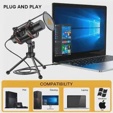 Микрофон Maono AU-PM471TS (Black) кардиоидный конденсаторный для стрима для подкаста домашняя студия (art.: 3920bcafcfe53)