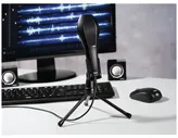 Hama Микрофон Hama Stream 2м черный USB микрофоны