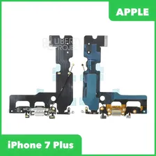 Шлейф/FLC iPhone 7 Plus на системный разъем/микрофон (белый)