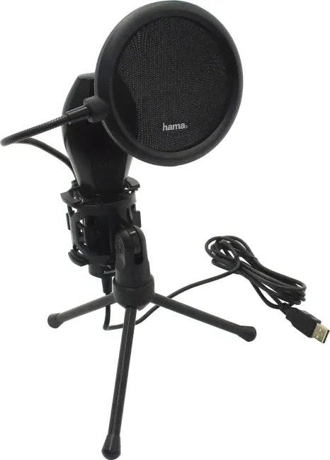 Hama Микрофон Hama Stream 2м черный USB микрофоны-4