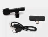 K8 Lavalier Black Type-C/Lightning Радио-микрофон мини петличный, для ANDROID / iPhone