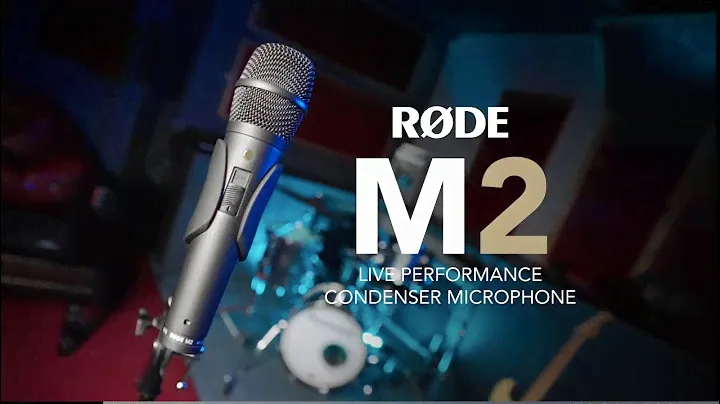 RØDE M2 Handheld Condenser - for pristine, versatile live sound