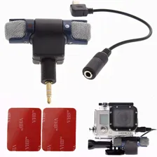 Стерео микрофон для GoPro и DSLR