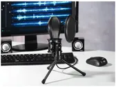 Hama Микрофон Hama Stream 2м черный USB микрофоны