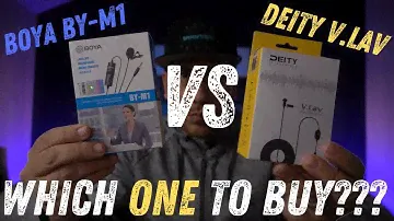Deity V.Lav VS Boya BY-M1 - Битва бюджетных микрофонов Lav!!!