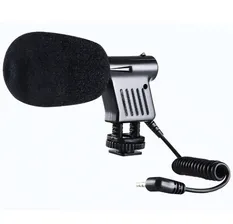 Однонаправленный конденсаторный микрофон Boya BY-VM01с разъемом 3.5 mini jack