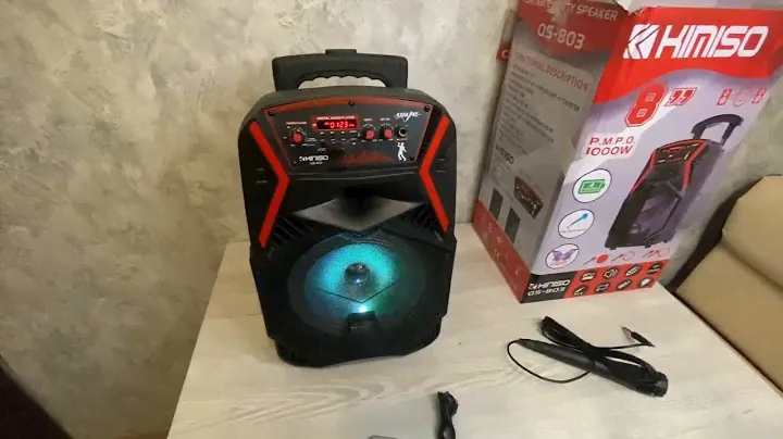 💥Портативная колонка для Караоке. ⚡️Мощная. Маленькая, мощная. Bluetooth, USB, AUX, микро TF, FM