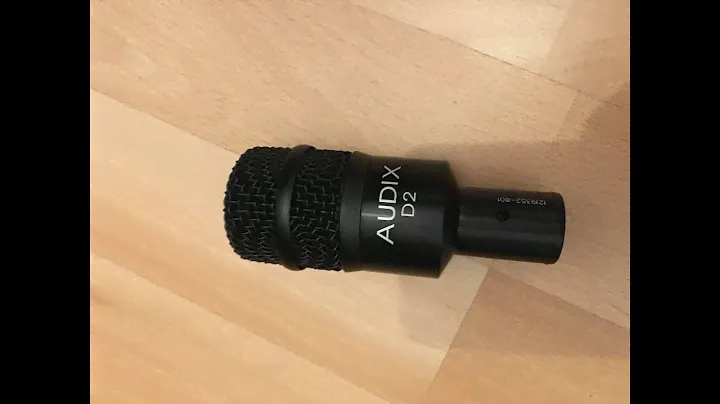 Audix D2 Dynamic microphone Unboxing